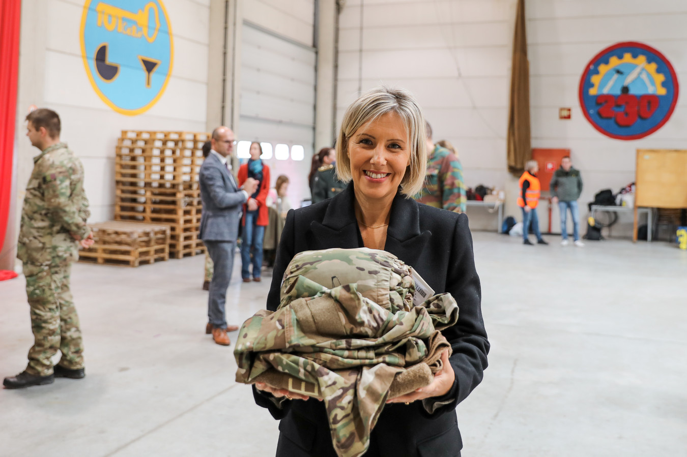 La ministre de la Défense Ludivine Dedonder (PS).