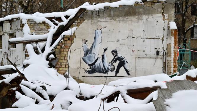 LIVE | Verdachten diefstal graffitiwerk Banksy in Oekraïne opgepakt