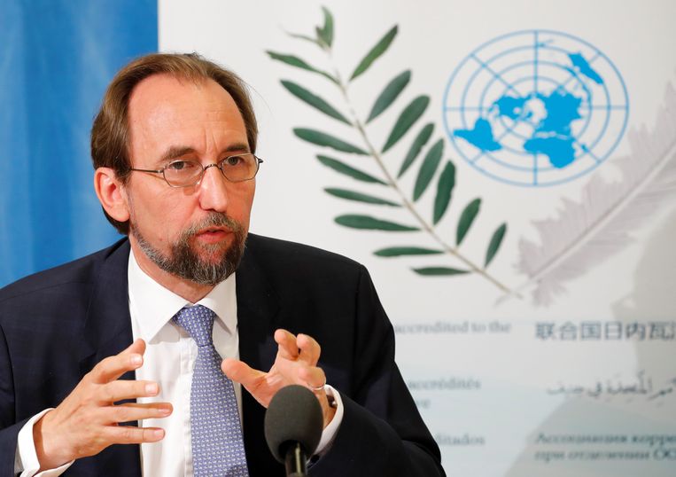 Zeid Ra'ad Al Hussein Beeld REUTERS