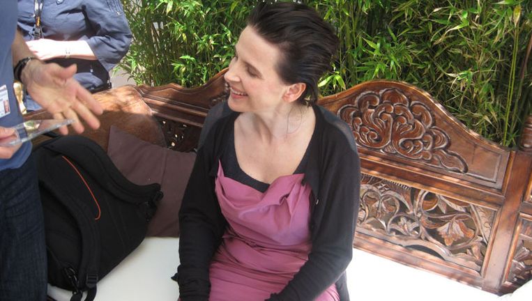 Juliette Binoche. Foto Jan Pieter Ekker Beeld 