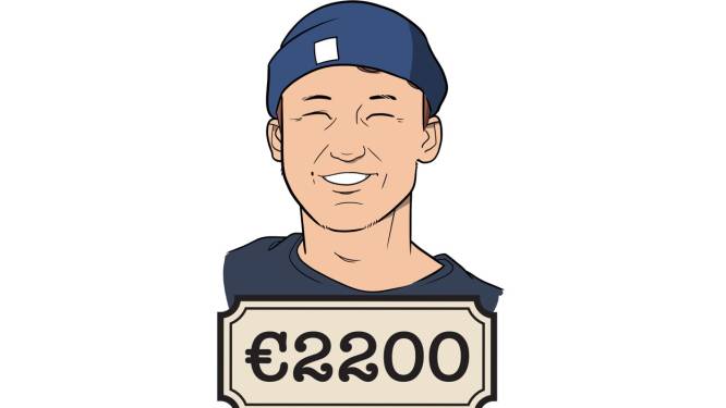 Mitch (24): ‘Ik nam me voor dat ik blij zou zijn met 1200 euro netto’