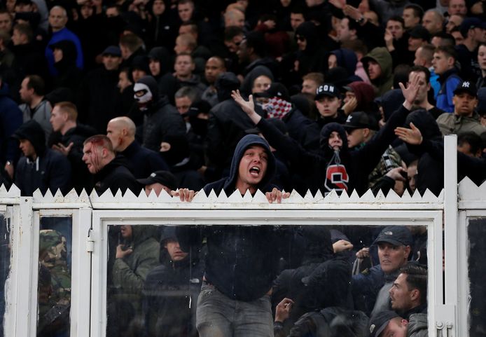 Ajax-fans in Athene.