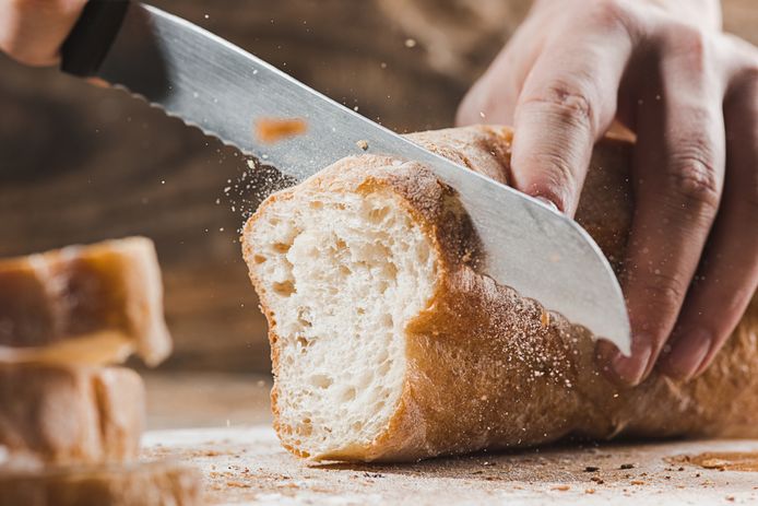 Veel mensen laten brood staan omdat ze bang zijn dat ze last krijgen van de gluten.