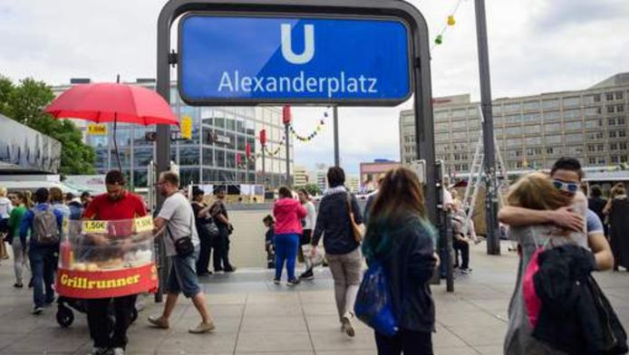 Alexanderplatz in centrum Berlijn