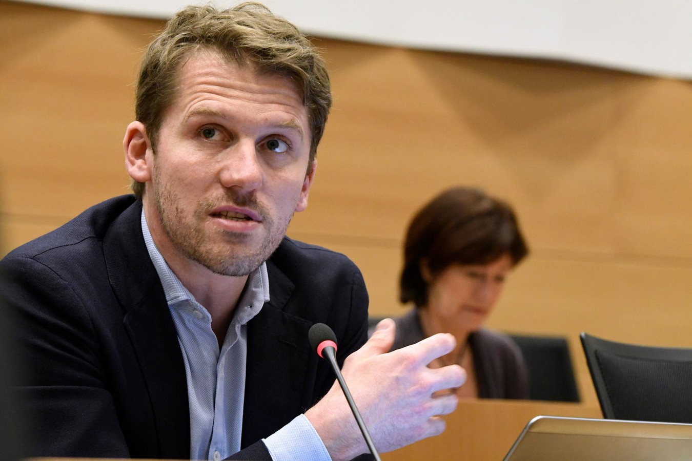 Gilles Vanden Burre, chef de groupe Ecolo à la Chambre.