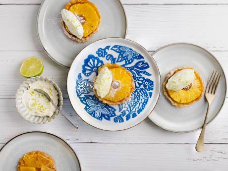 Wat Eten We Vandaag: Tarte tatin met gekarameliseerde ananas en mascarpone