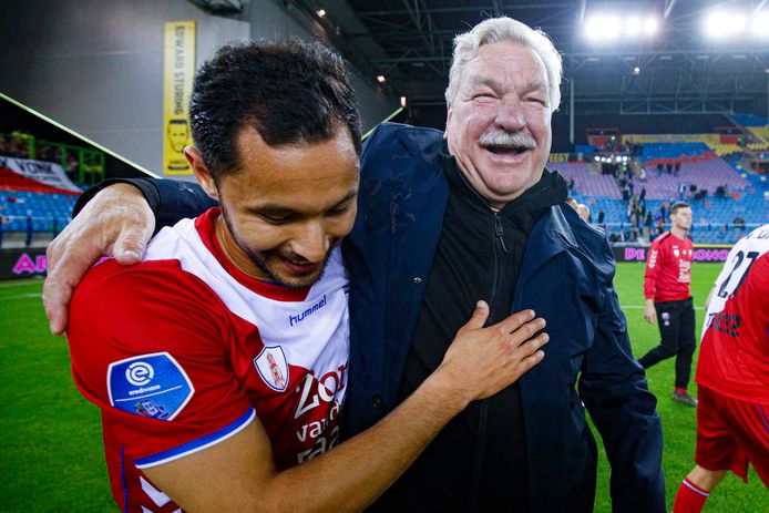 Frans van Seumeren met Mark van der Maarel.