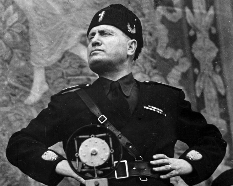 Benito Mussolini (1883-1945). Beeld Roger-Viollet