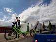 Fiets gaat afval ophalen in Waalre