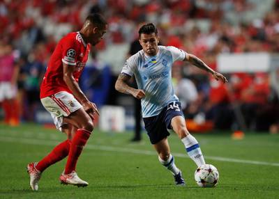 Sans Vertonghen, Benfica écrase le Dynamo Kiev et se qualifie pour la Ligue des Champions