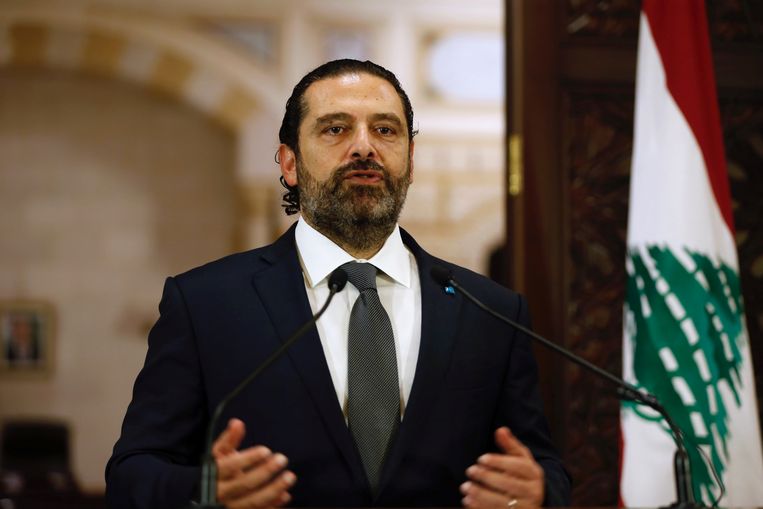 De Libanese premier Saad al-Hariri. Beeld REUTERS