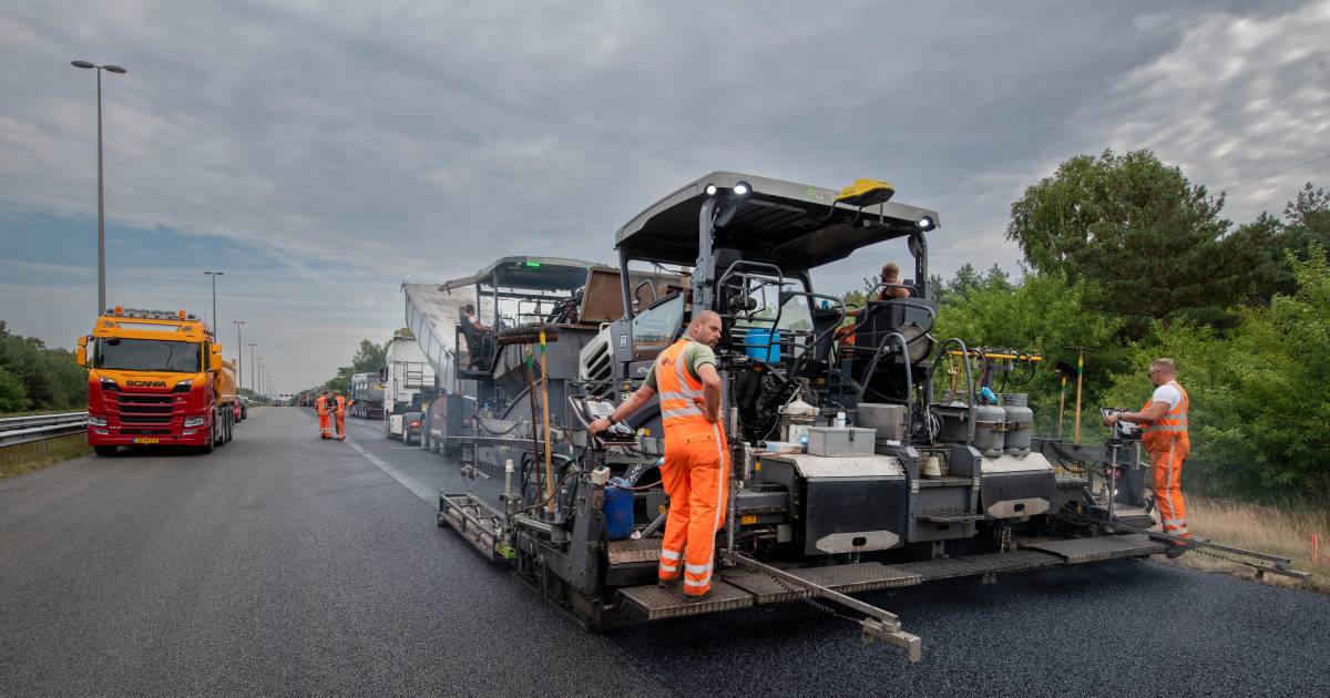 Dernière ligne droite pour les travaux sur l’A50 ;  mais la prochaine fermeture d’autoroute approche |  Apeldoorn