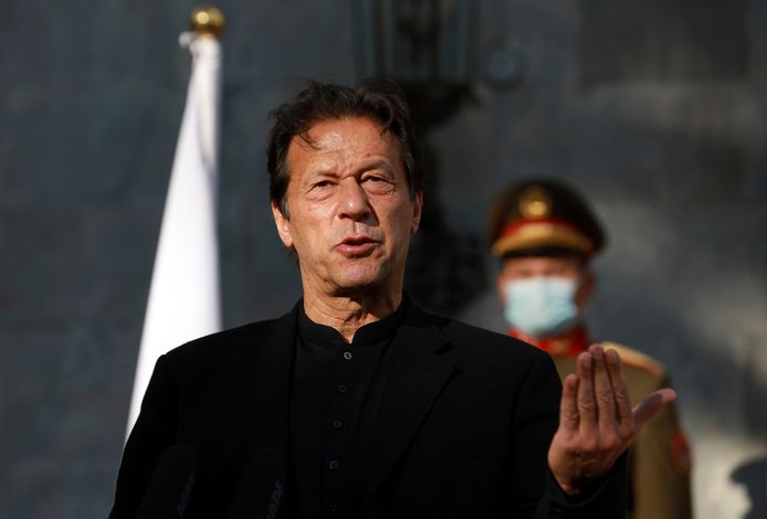 De Pakistaanse premier Imran Khan