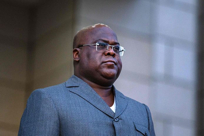 De Congolese president Félix Tshisekedi.