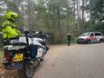 De politie doet onderzoek naar de overleden vrouw die werd gevonden in Halsteren, bij Vrederust