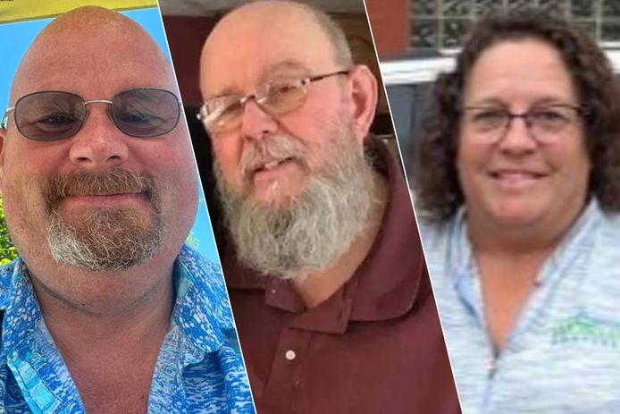 Joseph Walker (56), Bob Violette (76) en Tricia Asselin (53) werden allemaal doodgeschoten