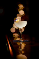 Spiritfree French 75: non-alcoholische gin, citroensap, simple syrup, huisgemaakte ‘champagne’.