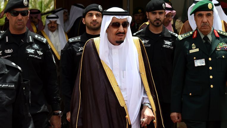 Koning Salman van Saoedi-Arabië. Beeld afp