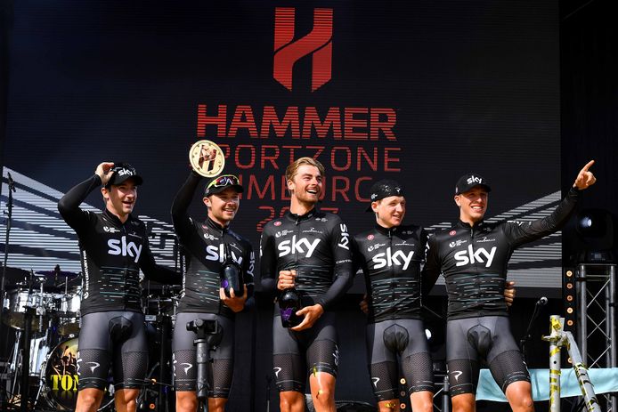 Team Sky won vorig jaar de Hammer Series.