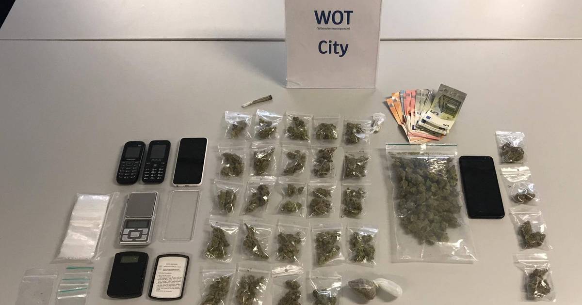 Drie dealers opgepakt in AntwerpenNoord “310 gram wiet en paar gram