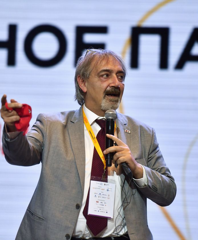Francesco Rocca, voorzitter van het internationale Rode Kruis