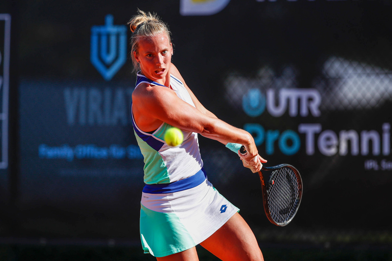 Hogenkamp struikelt op weg naar Roland Garros over laatste horde Foto