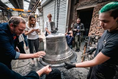 Van Oekraïense kogelhulzen maakt Eijsbouts bel met ‘mooie klankkleur’