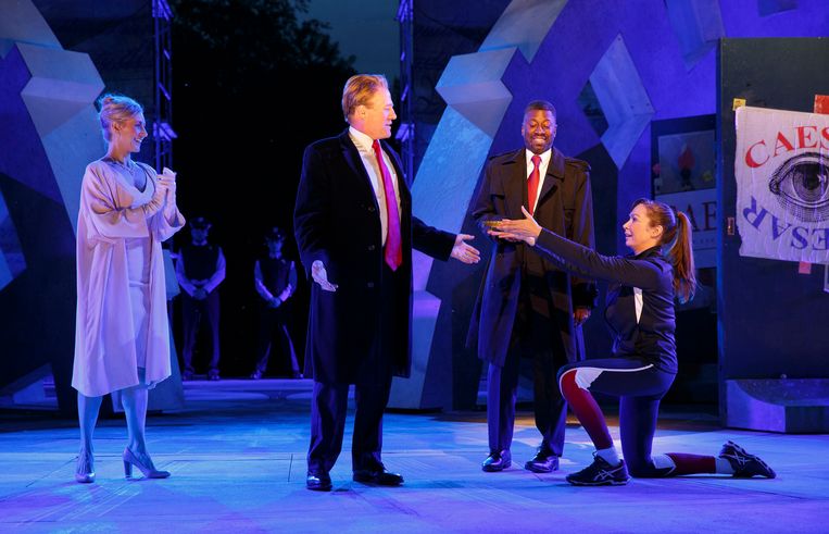 Julius Caesar door The Public Theater Beeld AP
