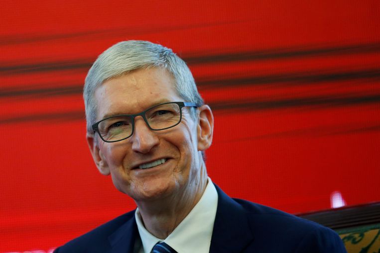Apple-CEO Tim Cook Beeld reuters