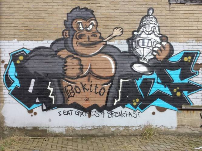 Bokito mengt zich in graffiti-oorlog rond bekerfinale