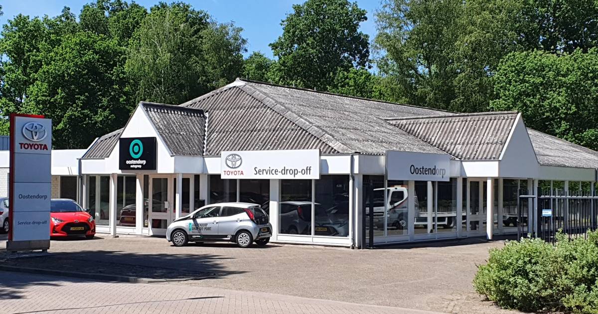 Showroom Auto Smolders in Westerhoven verhuurd aan Oostendorp Toyota