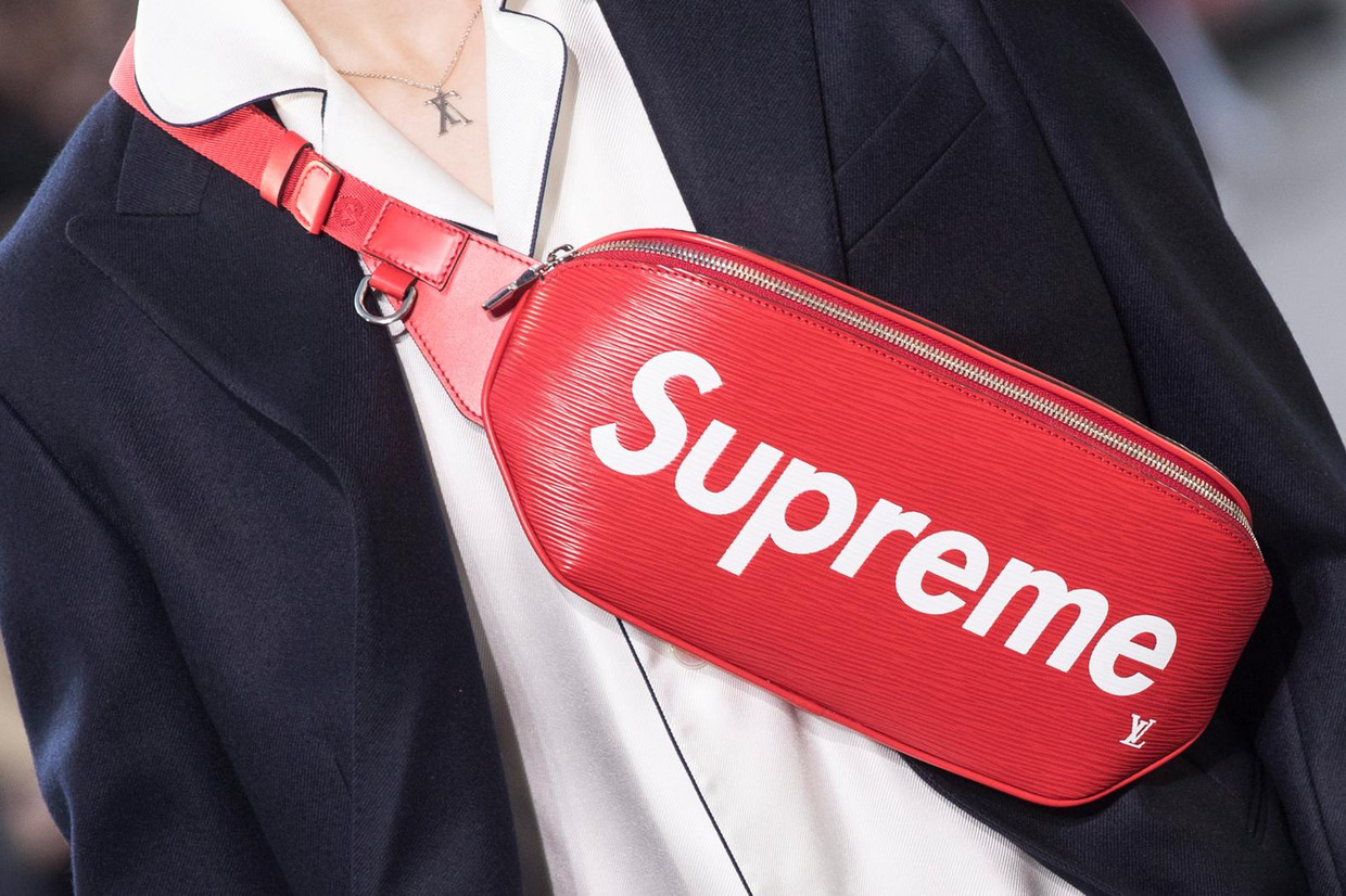 Louis Vuitton x Supreme Beeld afp