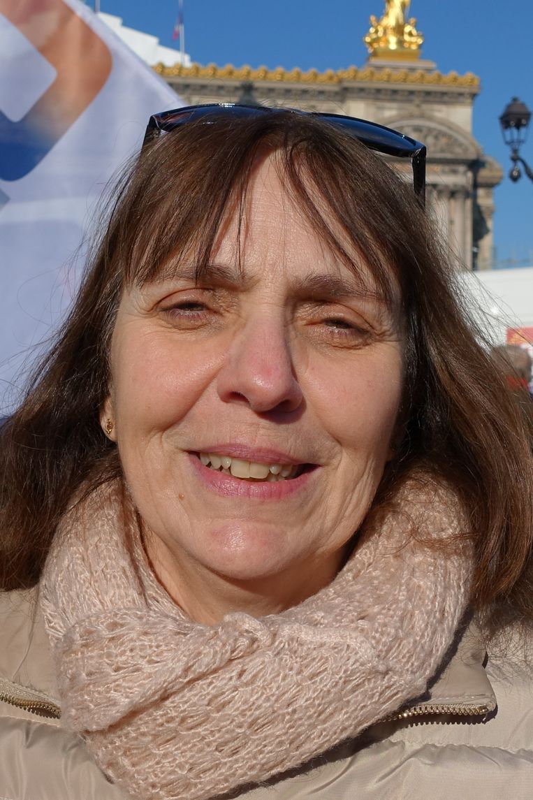 Muriel Mareigner (57): 'Pak het geld van de rijken'. Beeld Arjen van der Ziel