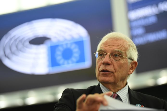 De Europese hoge vertegenwoordiger voor het buitenlands beleid Josep Borrell.