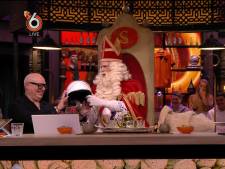 Sint zorgt voor chaos bij Oranjewinter: Gijp krijgt dildo op hoofd, schaars geklede vrouw in studio