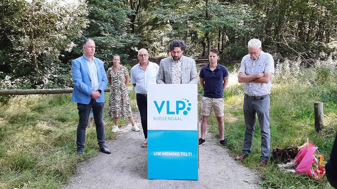 De VLP in juli vorig jaar tijdens de presentatie van de ambitieuze plannen voor Groot Visdonk.