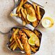 Volledig foolproof: zalmvissticks met zelfgemaakte friet