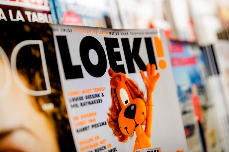 Loeki de leeuw, icoon van de Ster-reclame. Beeld ANP