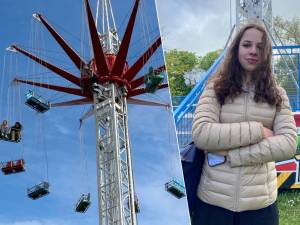 KIJK. Tienermeisjes bengelen ruim uur op 20 meter hoogte boven Brugse Meifoor: “Achteraf kregen we wel ons geld terug”