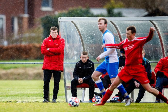 Auke Take, hier op archiefbeeld, speelde met Giethoorn met 4-4 gelijk tegen Scheerwolde.