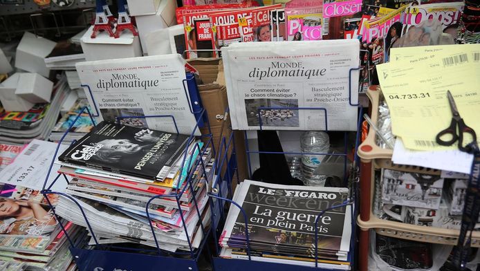 La presse française sous le choc au lendemain des attaques.