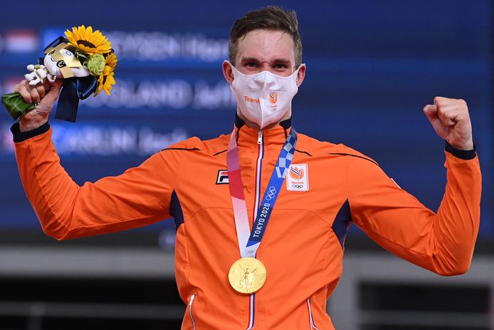 Goud: Harrie Lavreysen (baanwielrennen, sprint, mannen)