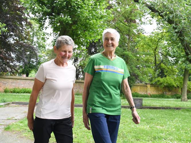 Ida (80) en Nettie (70) lopen de mars van 80 kilometer: ‘We sjouwen wat af. Maar dat houdt ons jong’