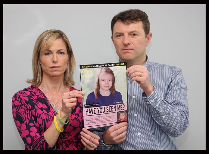 Kate en Gary McCann, de ouders van Maddie, zijn volgens de vrouw akkoord met een DNA-test.