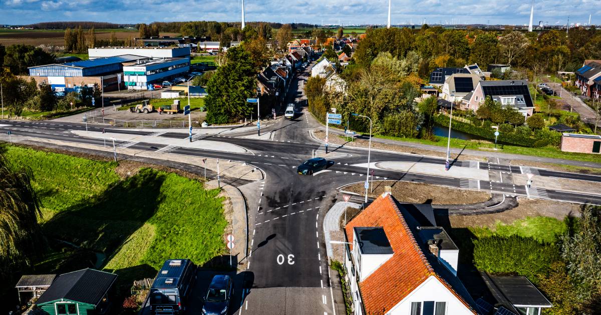 Kruising in Piershil aangepast: ‘Niet meer met 180 kilometer over de Buitenom’
