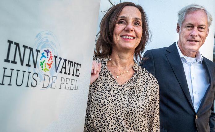 Florence Bongers en Peter de Witte van Innovatiehuis de Peel.