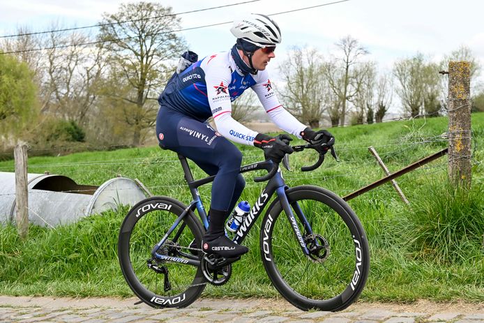 Yves Lampaert verkent het parcours