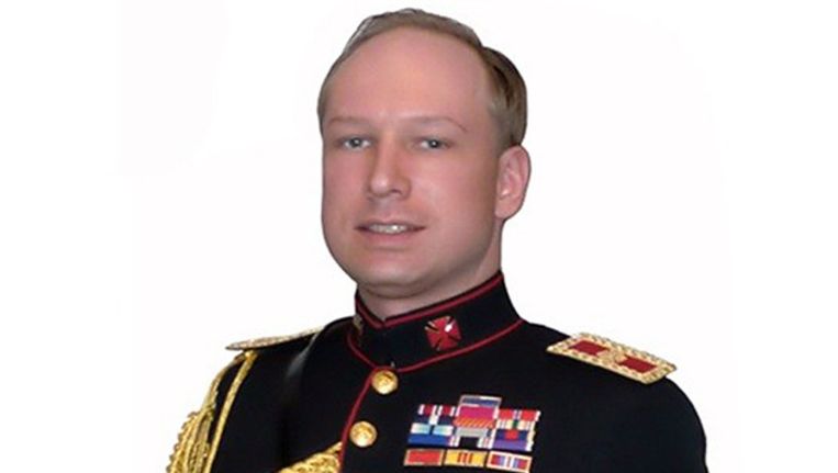 Anders Behring Breivik. Beeld afp