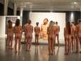 Des visiteurs nus ont questionné leur rapport au corps au musée de la Boverie