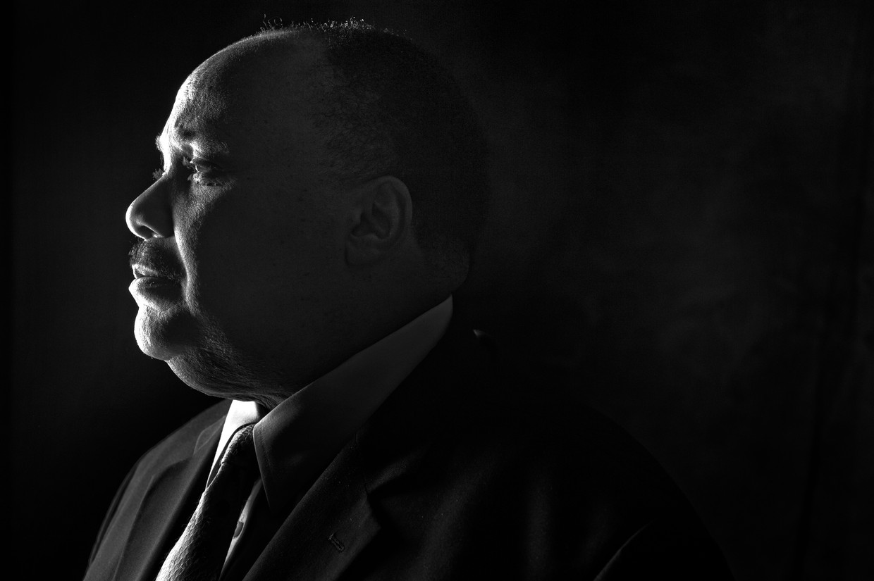 Martin Luther King III, zoon van Martin Luther King, Jr. Beeld The Washington Post via Getty Images